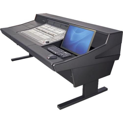 Argosy 90 Series Workstation Desk for Digidesign C|24 Controller with Two Monitor Inserts